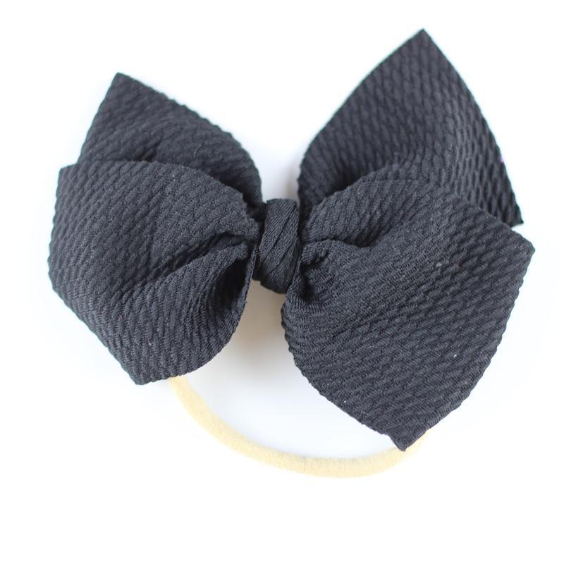 Bandeau Stylé pour Filles Bébé avec Grand Nœud