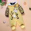Cozy Cartoon Baby Rompers for Autumn & Winter