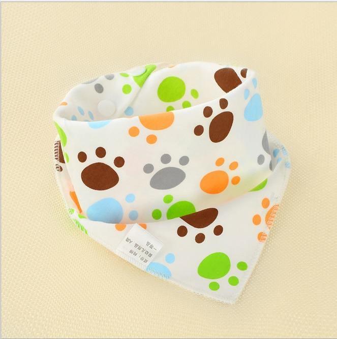 Baberos de Algodón Premium para Bebés - Ajustables y Súper Absorbentes