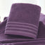 Premium Stripe Cotton Bath Towel Set - 3 Piece Collection