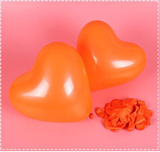 100-Piece Heart Shaped Balloons for Every Celebration