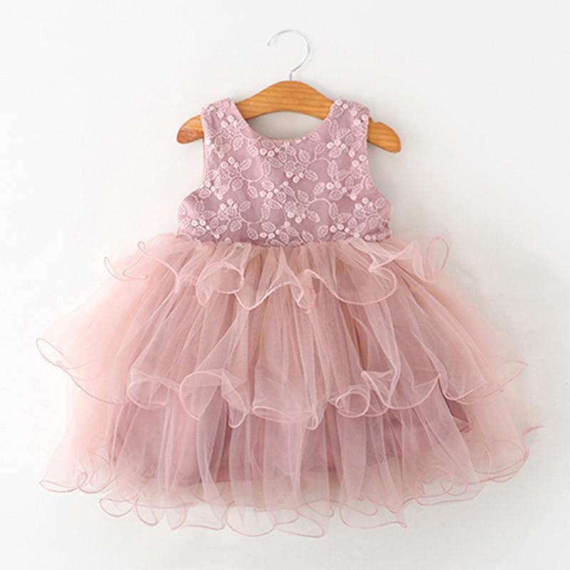 Luxury Modern Flower Newborn Baby Dress