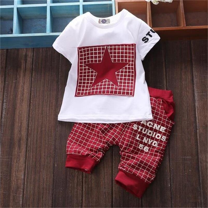 Ensemble de vêtements pour bébé garçon avec imprimé étoile élégant