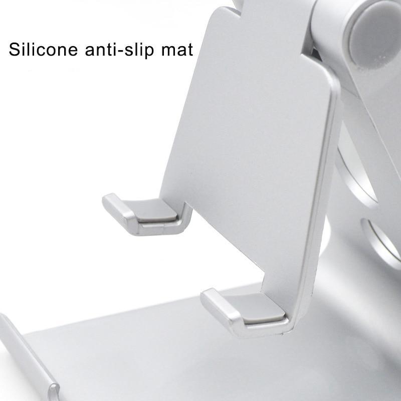 Flexible Rotating Universal Phone Holder for Desktop Use