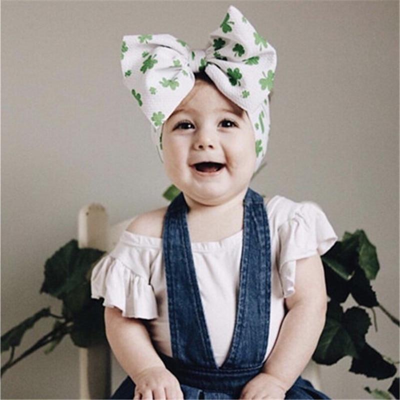 Diadema de lujo colorida para recién nacidos y niños pequeños con lazo