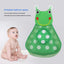 Adorable Duck & Frog Bath Toy Organizer with Suction Cups - Ultimate Storage Solution for Kids - Korvel