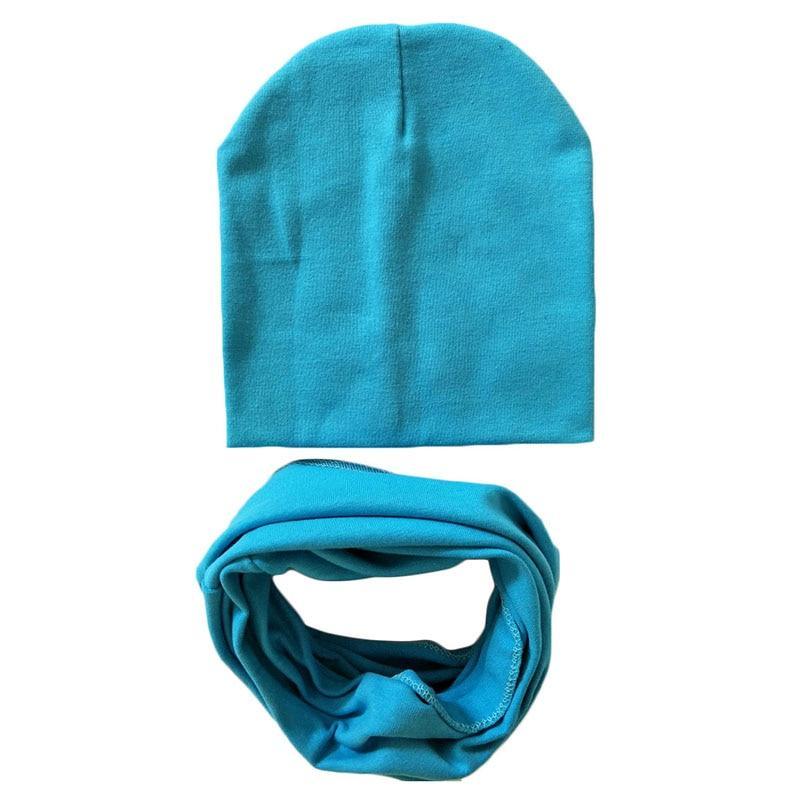 Ensemble élégant de bonnet et écharpe pour garçons et filles