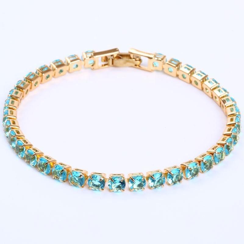 Elegant Cubic Zirconia Tennis Bracelet for Men and Women