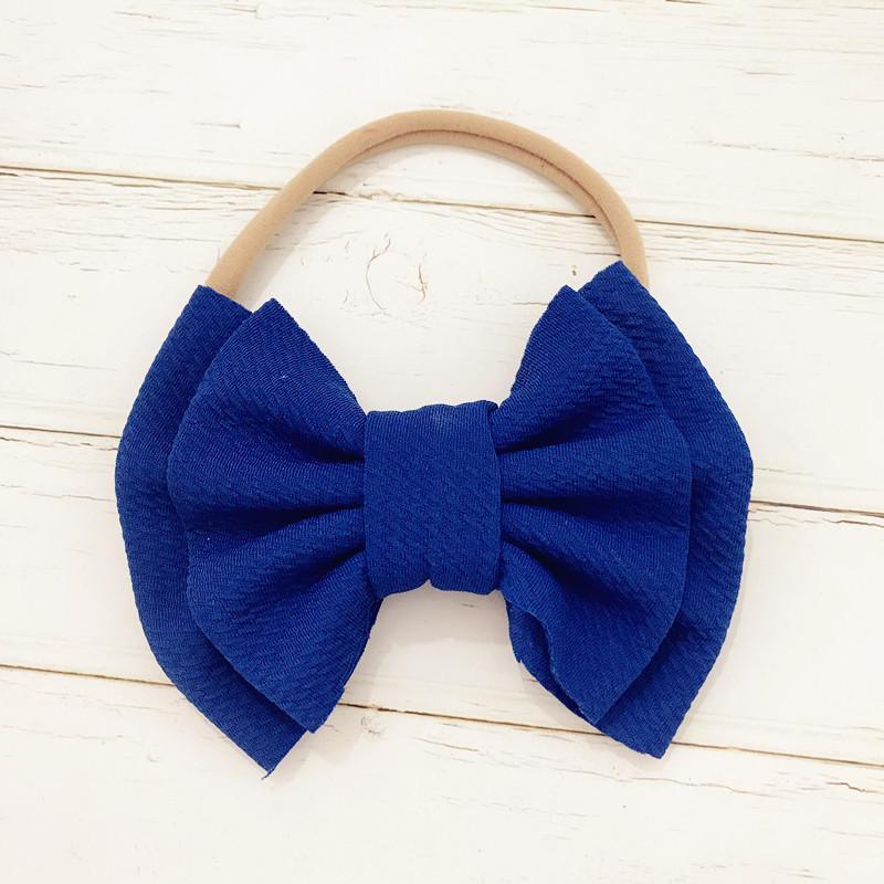 Elegant Floral Headband for Newborns - Soft & Adjustable