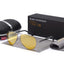 Lunettes de soleil aviateur polarisées de luxe avec protection UV400