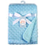 Baby Blanket & Swaddling Newborn Thermal Soft Fleece Blanket Solid Bedding Set Cotton Quilt - Korvel