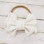 Elegant Floral Headband for Newborns - Soft & Adjustable