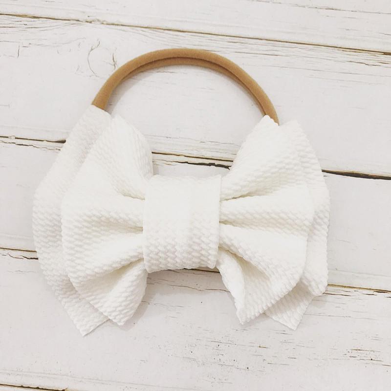 Elegant Floral Headband for Newborns - Soft & Adjustable