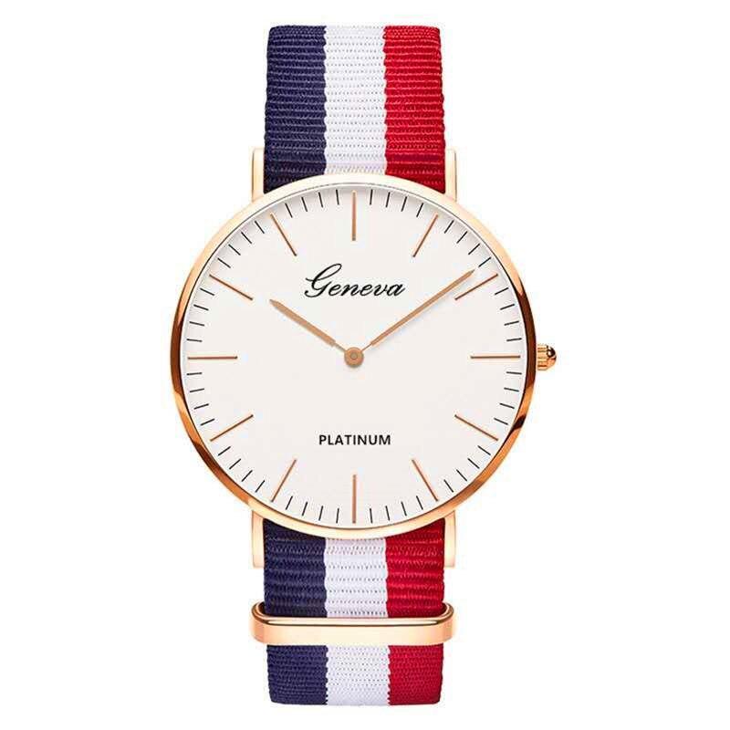 Luxury Unisex Quartz Watch with Elegant Strap Design