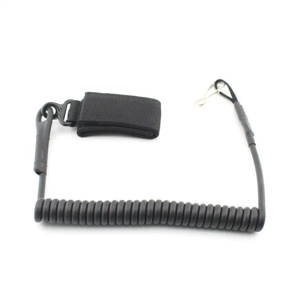 Molle Airsoft Coil Sling Military Elastic Belt Spring Strap - Korvel