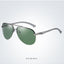 Premium Men's Polarized Pilot Sunglasses with UV400 Protection