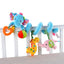 Colorful Animal Rattle Stroller Toy for Infants