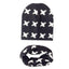 Modern Cartoon Sheep Cotton Hat & Scarf Set for Kids