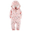Combinaison en polaire corail douillette pour bébé pour toutes les occasions
