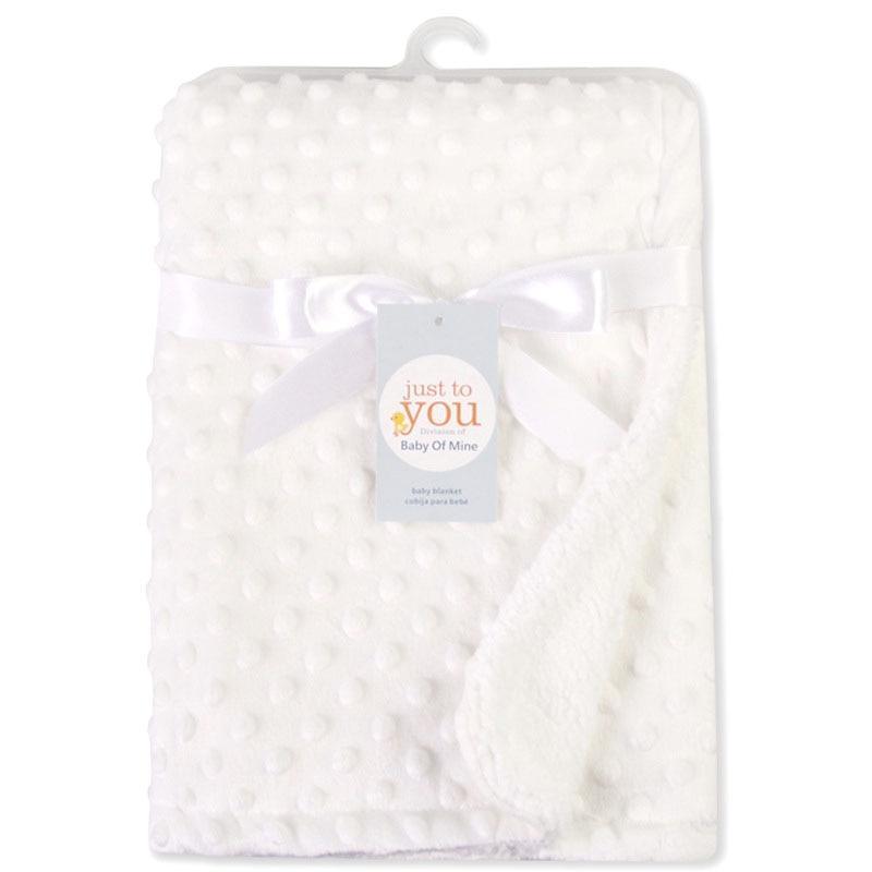 Modern Luxury Baby Blanket - Soft Fleece Swaddling Blanket