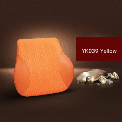Memory Foam Car Seat Headrest Pillow for Neck and Back Support