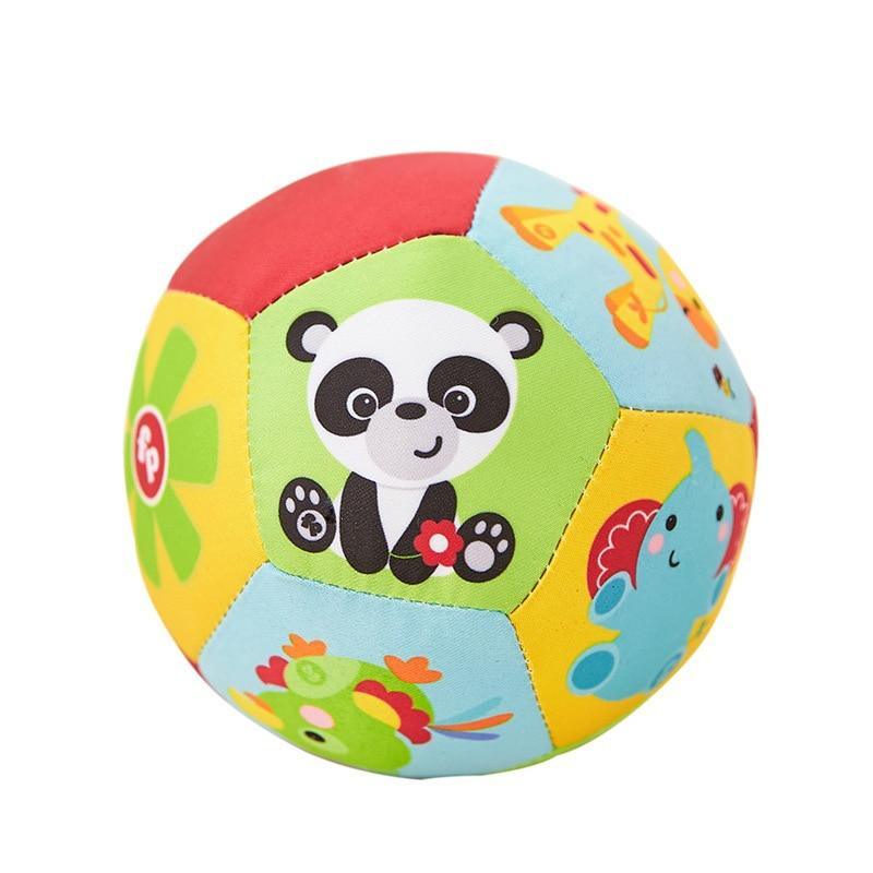 Hochet en Peluche Douce en Forme de Ballon pour Nourrissons