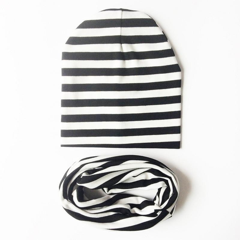 Ensemble élégant de bonnet et écharpe pour garçons et filles