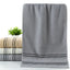 3Pieces Set Grey Cotton Towel Set for Men toalla 2pc Face Washcloth Hand Towel 1pc Bath Towel Camping Shower Towels Bathroom - Korvel