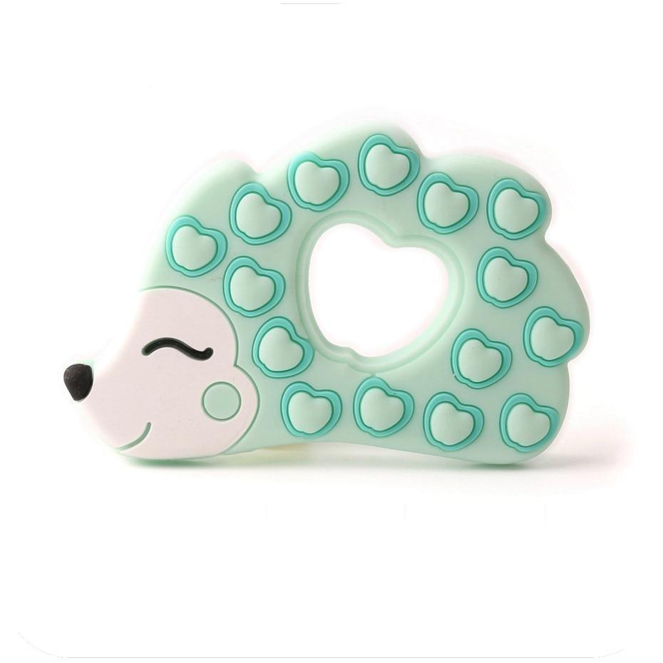 BPA Free Silicone Teether - Cartoon Animal Design