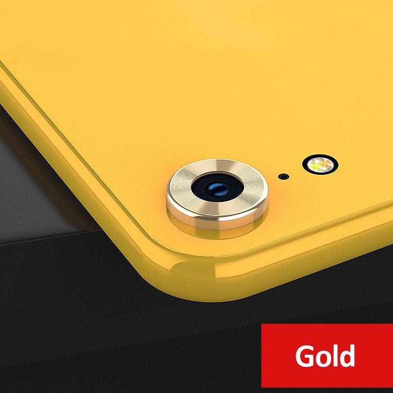 Protecteur d'objectif de caméra en verre trempé premium pour iPhone XR