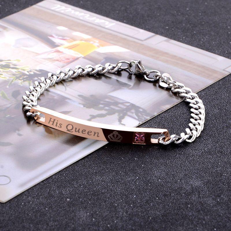Elegant Rose Gold Bracelet with Crystal Heart Charm