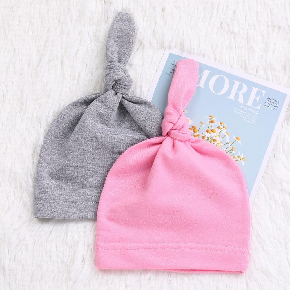 Adorable 2-Piece Baby Cap Set - 100% Cotton for All Seasons - Korvel