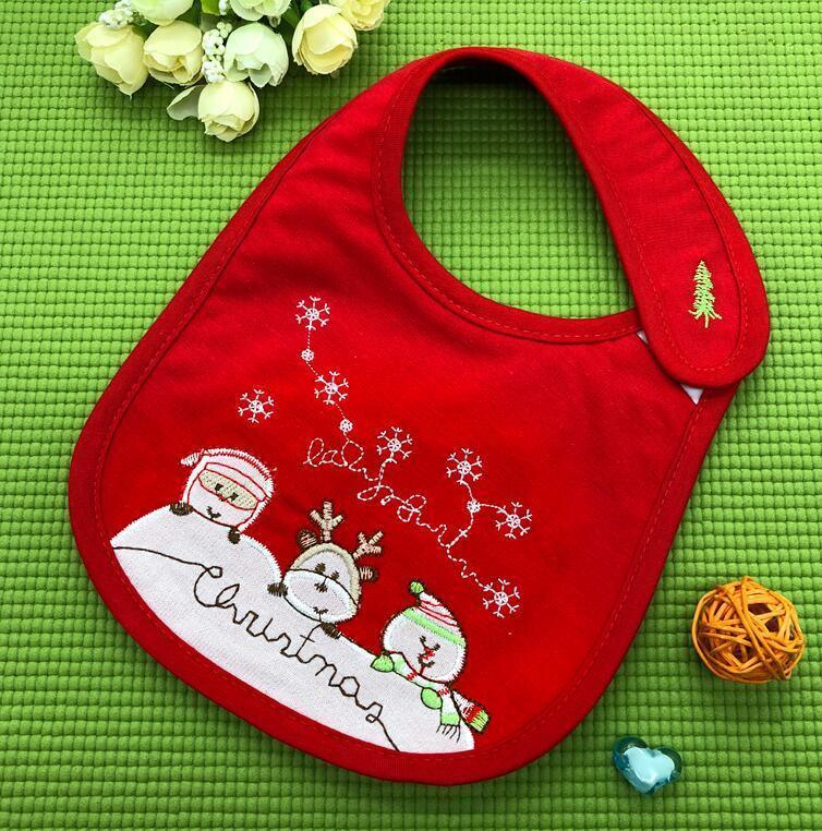 Bibs de bebé de algodón moderno de lujo - Bandana impermeable para infantes