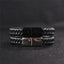 Handmade Luxury Modern Leather Braided Bracelet for Men