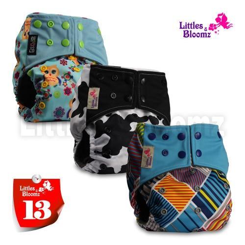 Modern Luxury Printed Washable Cloth Diaper Set
