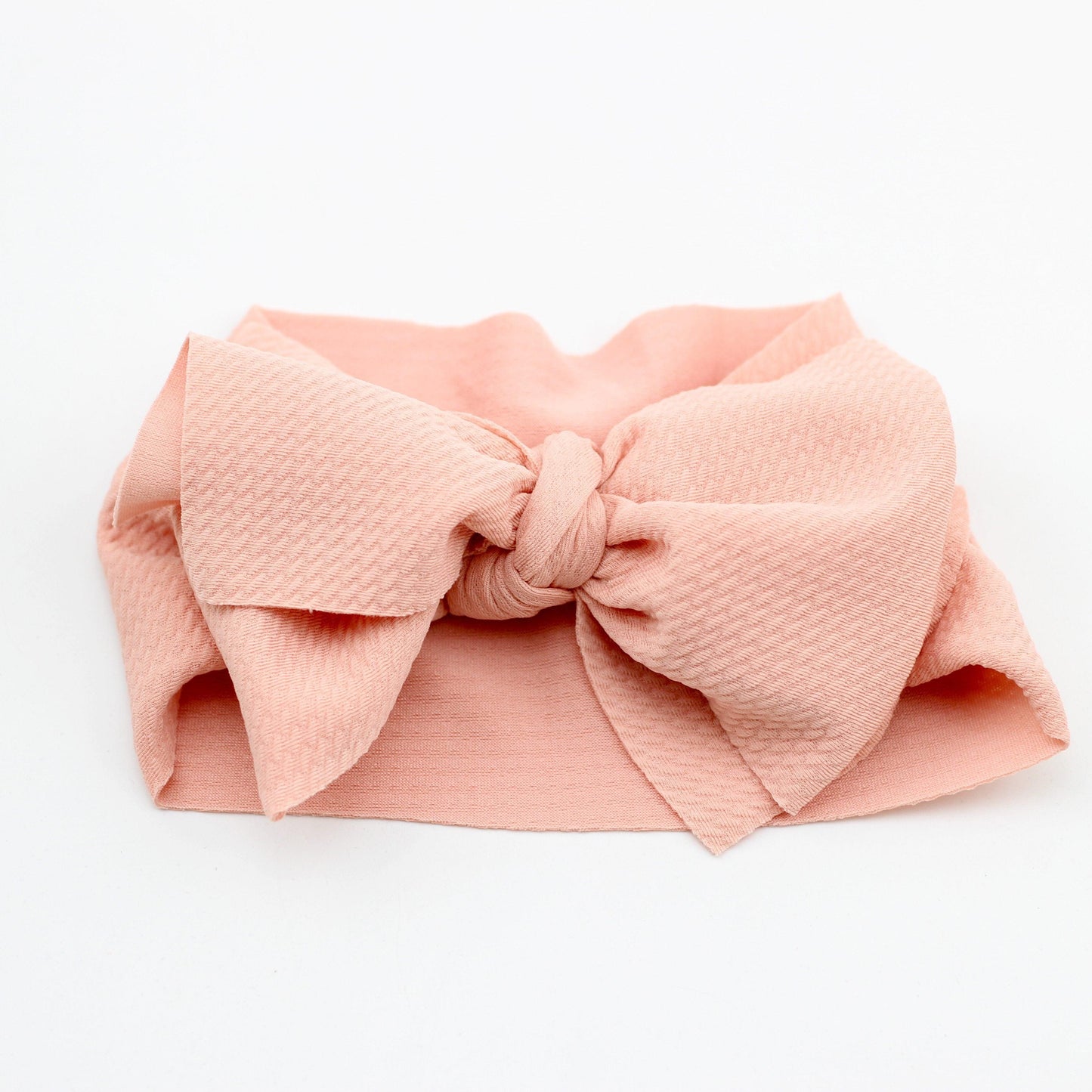 Bandeau à gros nœud ajustable pour nouveau-nés