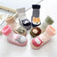 Baby Warm Stretchy Booties with Rubber Soles for Newborns