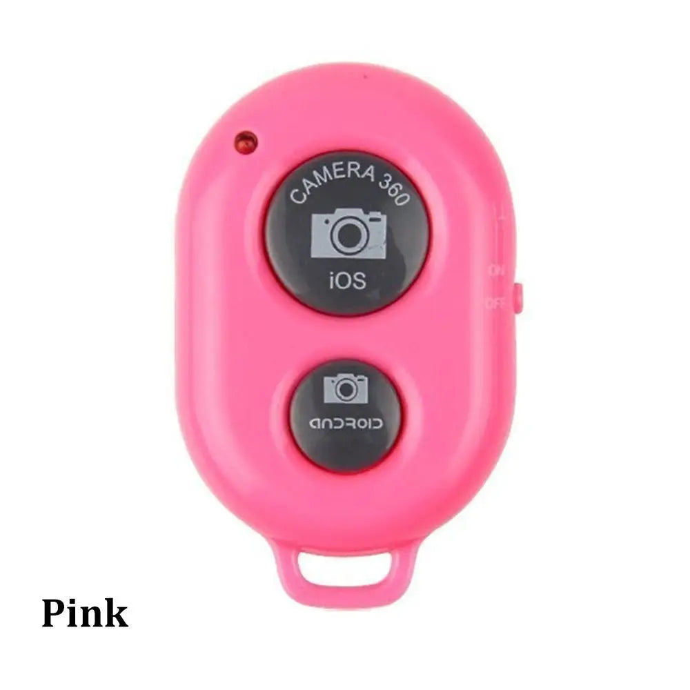 Wireless Bluetooth Smart Phone Camera Remote Control Shutter For Selfie Stick Monopod compatible Android IOS iPhone X iPhone 8 - Korvel