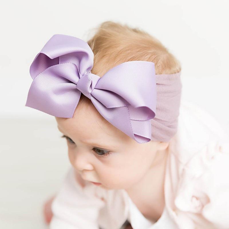 Bandeaux pour bébés filles premium - Accessoires de cheveux turban doux