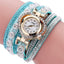 Montre Quartz Bracelet Vintage en Cristal Rhinestone de Luxe