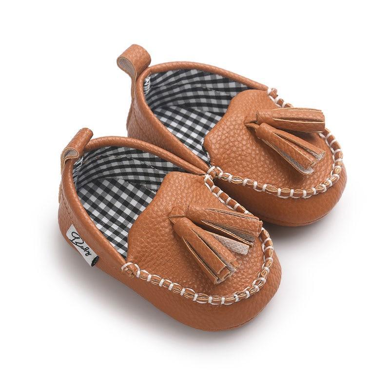 Premium Baby Slippers for First Steps - Soft Leather Shoes