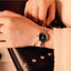 Montre Bangle en Or Rose Élégante pour Femmes
