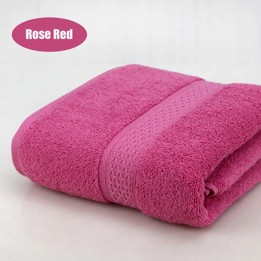 Pure Cotton Super Absorbent Large Towel Bath Towel - Korvel