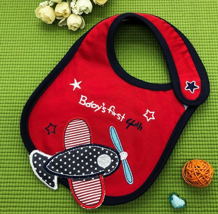 Bibs de bebé de algodón moderno de lujo - Bandana impermeable para infantes