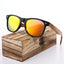 Gafas de sol de bambú polarizadas hechas a mano de lujo