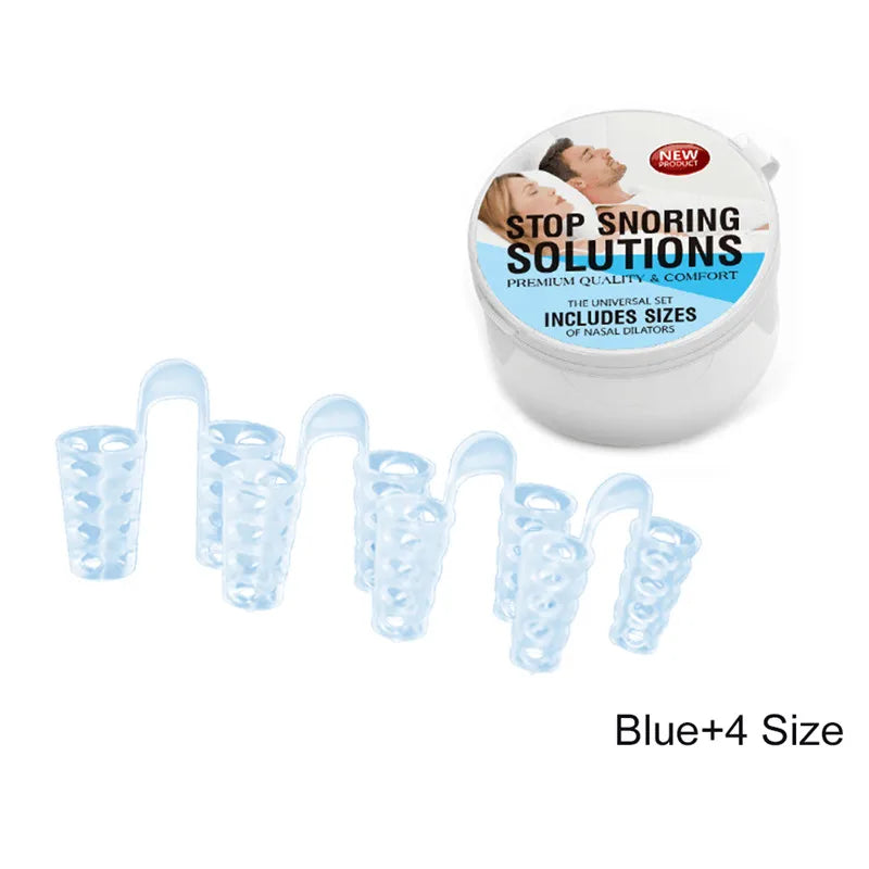 Anti Snore Apnea Nose Clip Anti-Snoring Breathe Aid Stop Snore Device Sleeping Aid Equipment Stop Snoring - Korvel