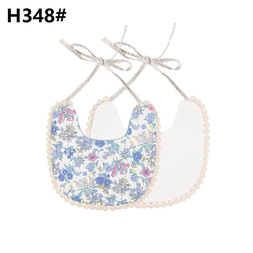 Bavoirs Floraux de Luxe Faits Main - 100 % Coton et Imperméables