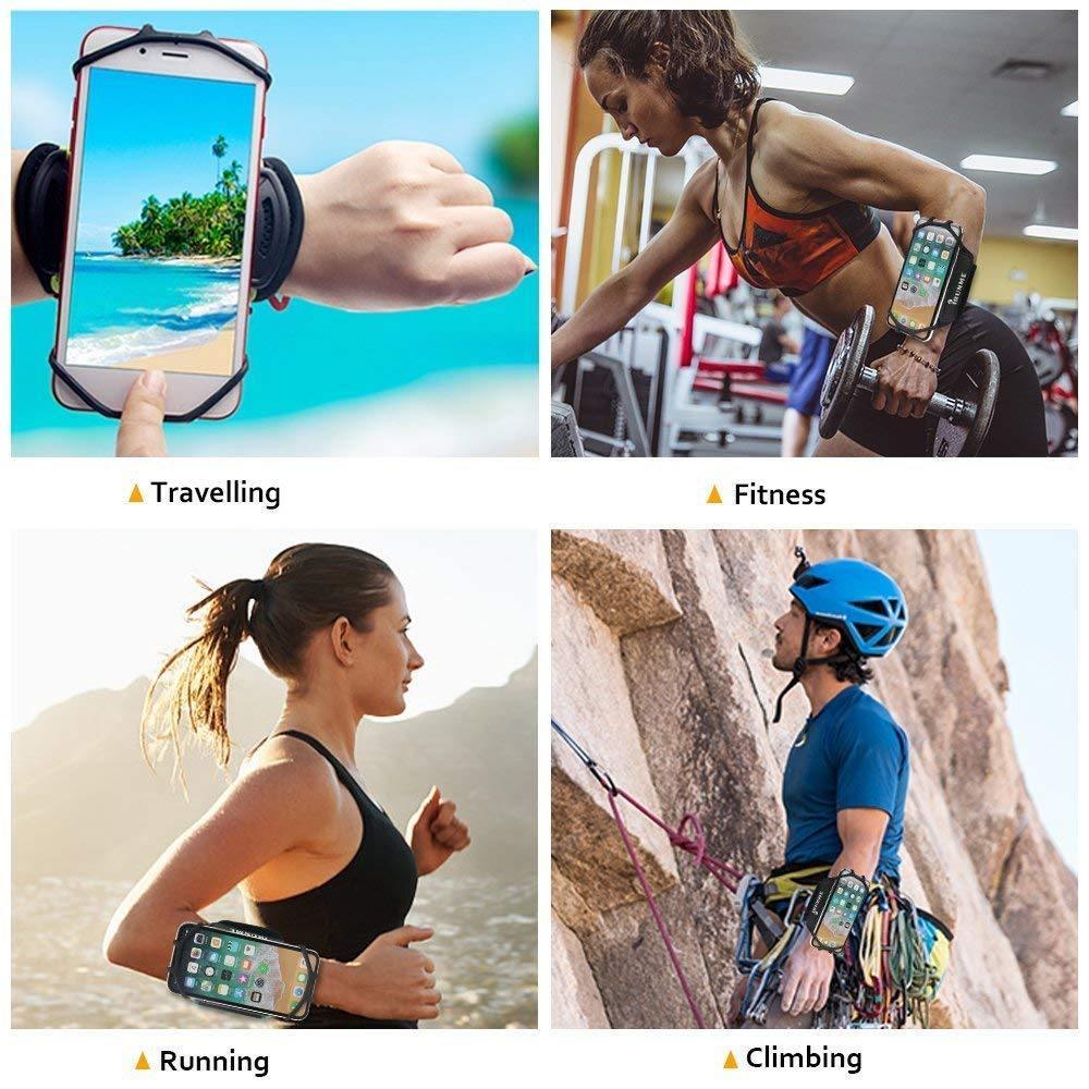 Support de téléphone universel premium pour poignet pour modes de vie actifs