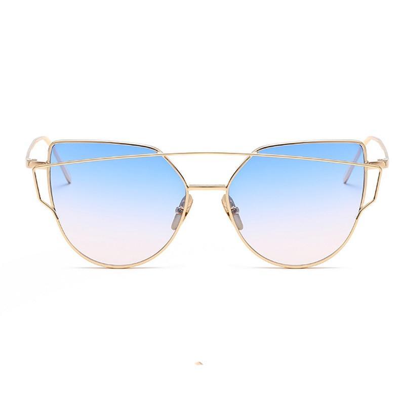 Luxury Vintage Cat Eye Sunglasses with UV400 Protection