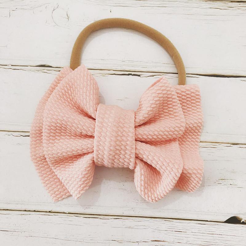 Elegant Floral Headband for Newborns - Soft & Adjustable